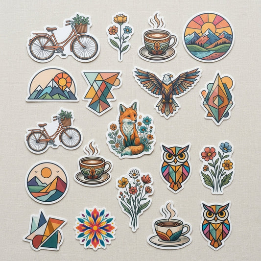 ⭐ Stickers découpés