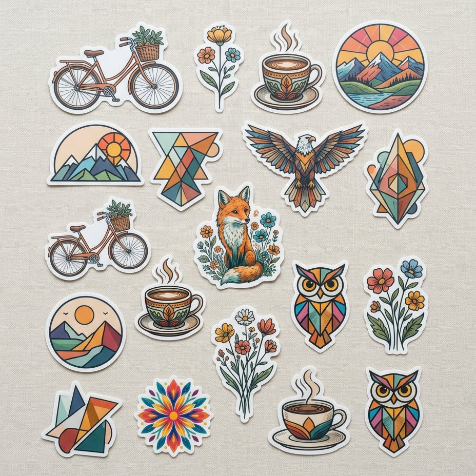 ⭐ Stickers découpés